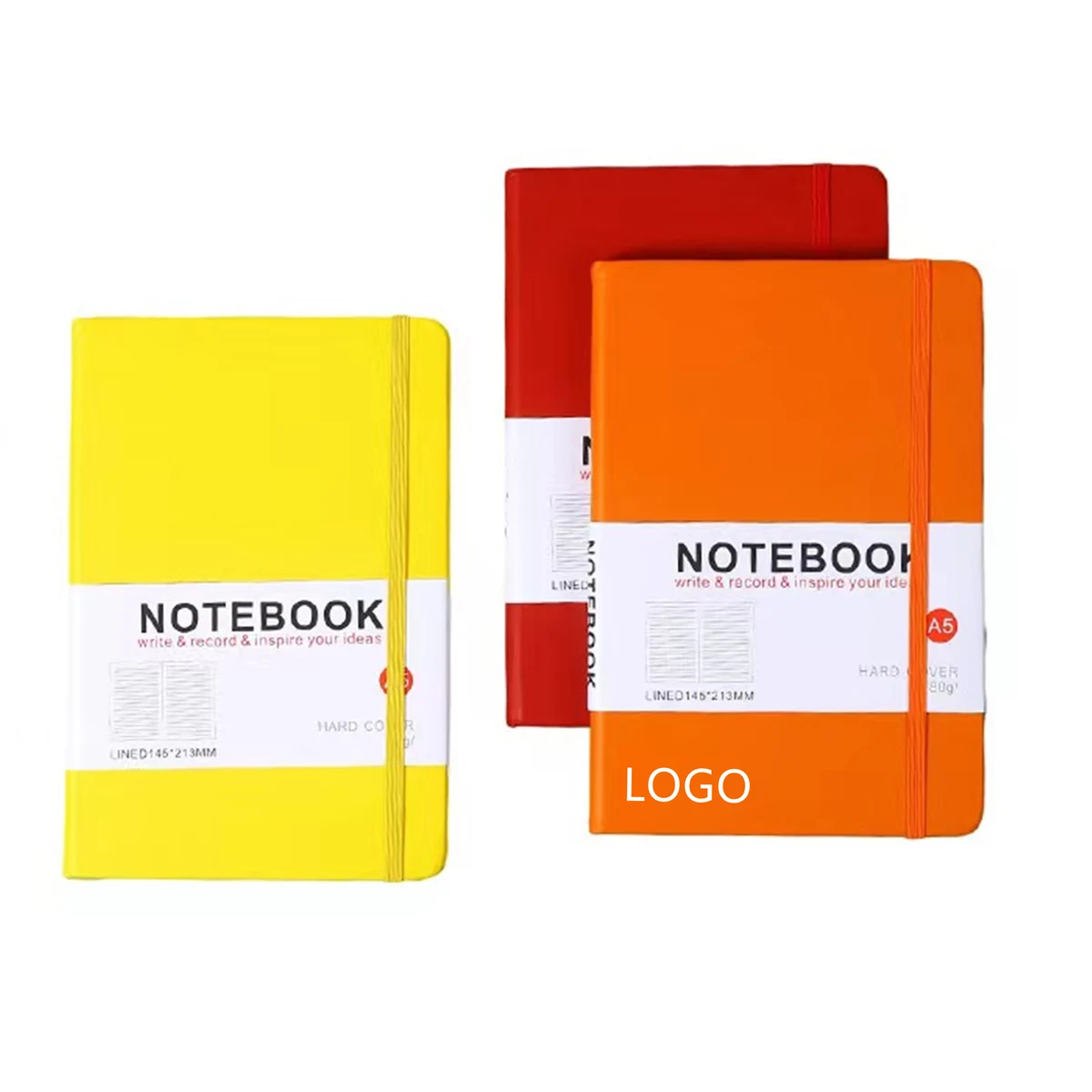 A5 Hardcover Lined Journal Notebook 160 Pages 1