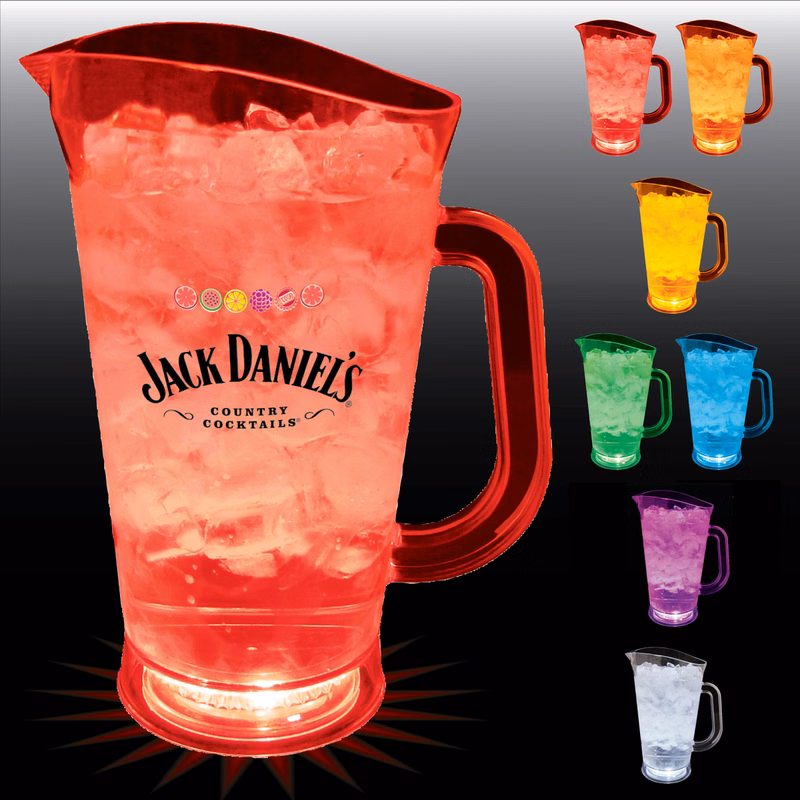 70oz Lites Up Textured Plastic Beer Pitcher with Handle