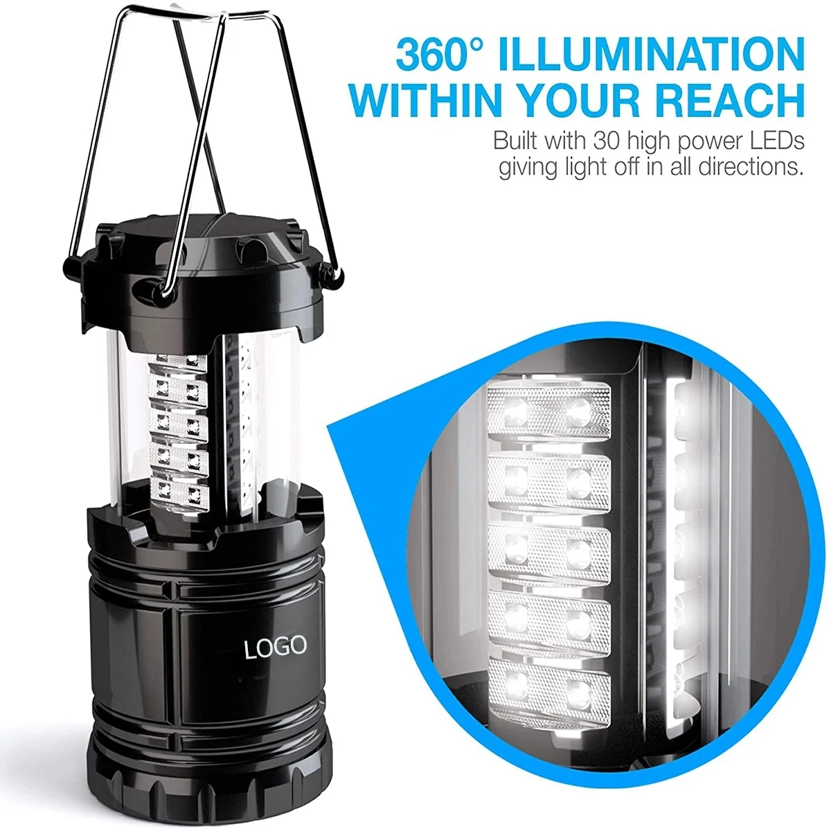 Outdoor Portable LED Camping Lantern 1