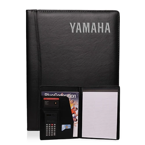 Portfolio w/ Notepad and Calculator - 9.5" W x 12.5" H 1