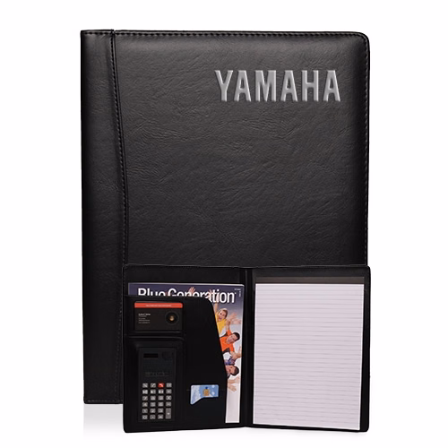 Portfolio w/ Notepad and Calculator - 9.5" W x 12.5" H