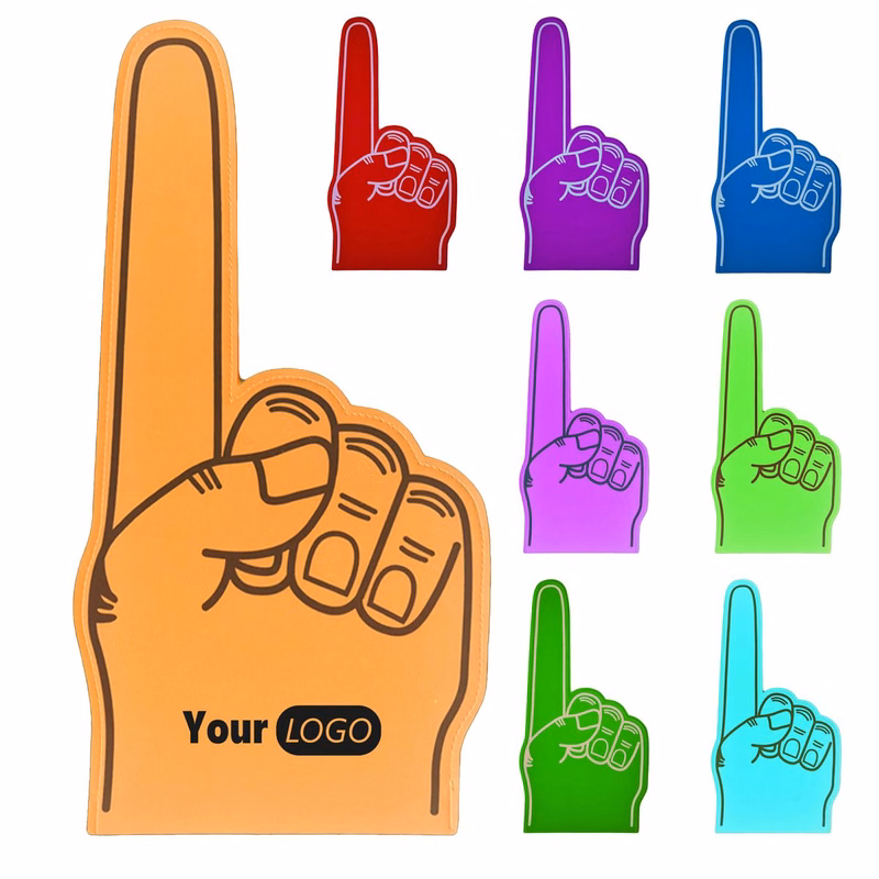 Eva Vibrant 18-Inch Foam Finger For Ultimate Team Spirit