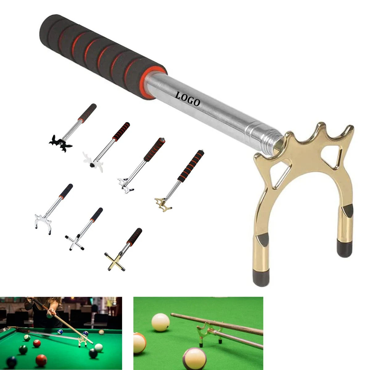 Telescopic Pool Cue Stand 1