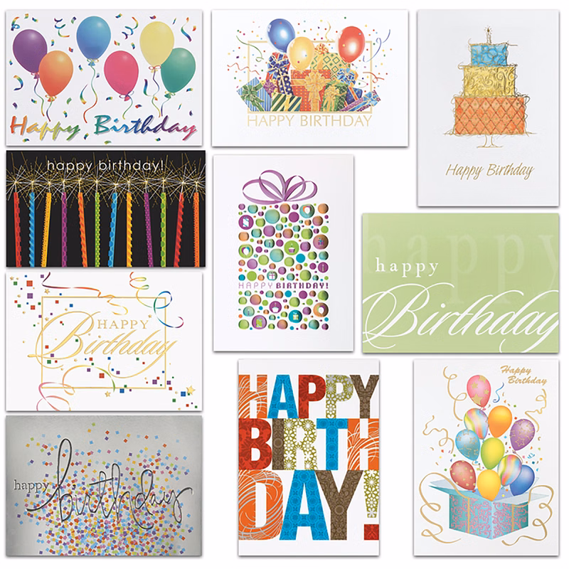 Birthday Assortment Card Pack