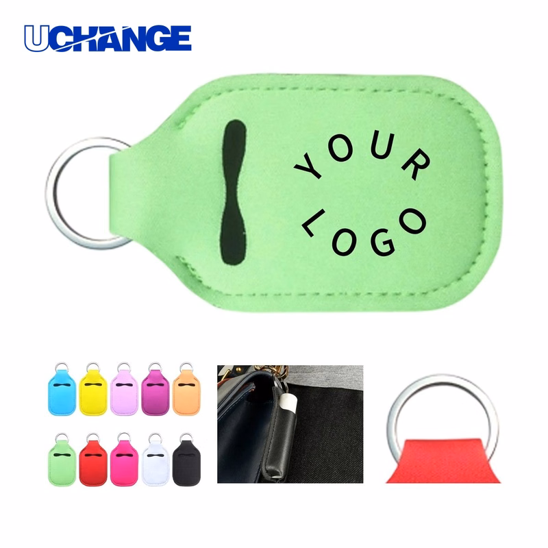 Chloroprene Rubber Bottle Holder Keychain Accessory for Travel