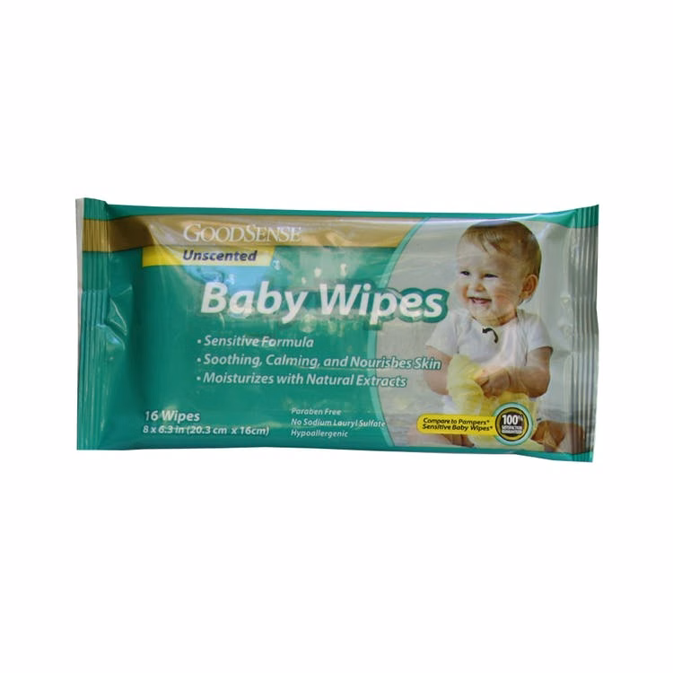 Baby Wipes - Unscented 16 Wipes