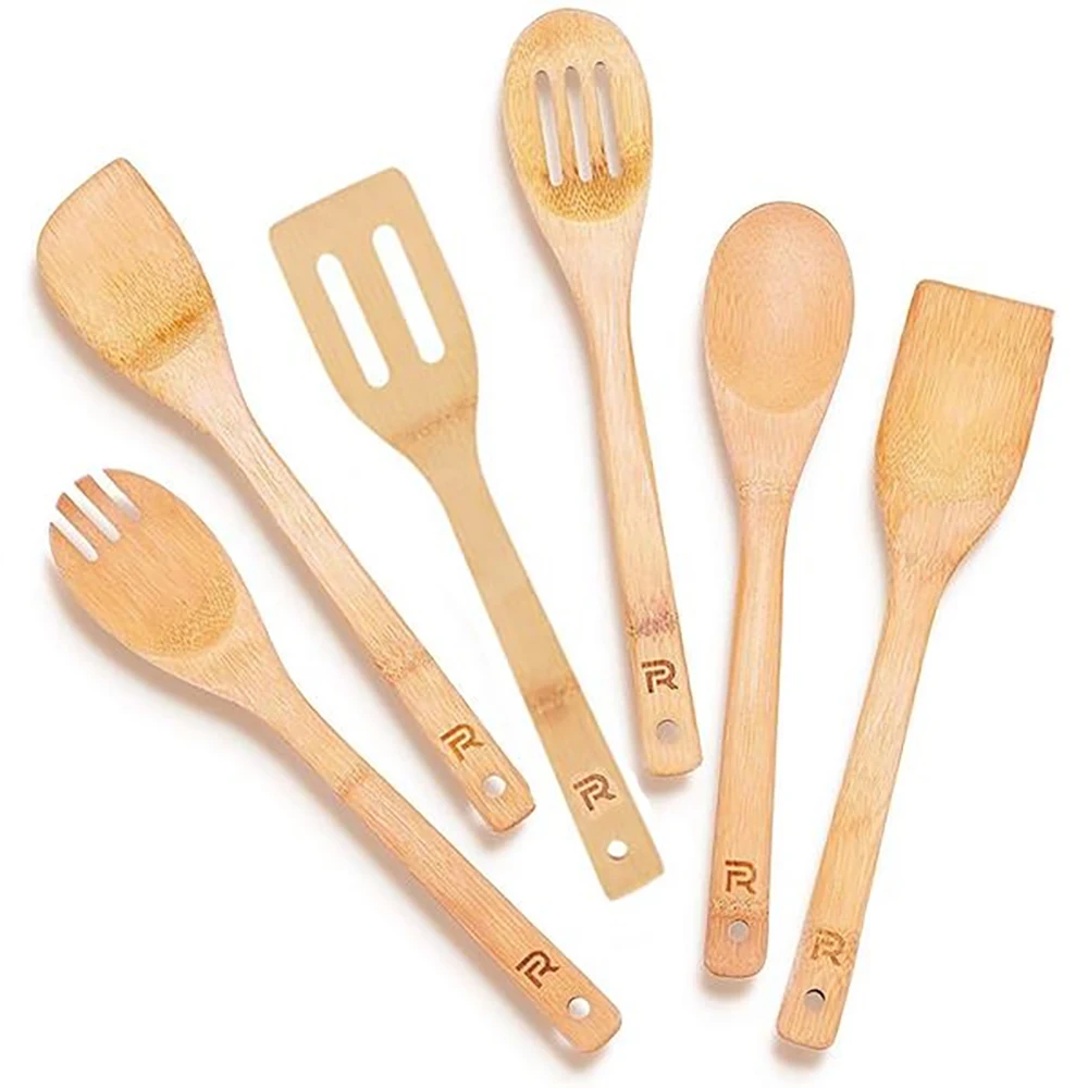 6-piece bamboo cookware set 1