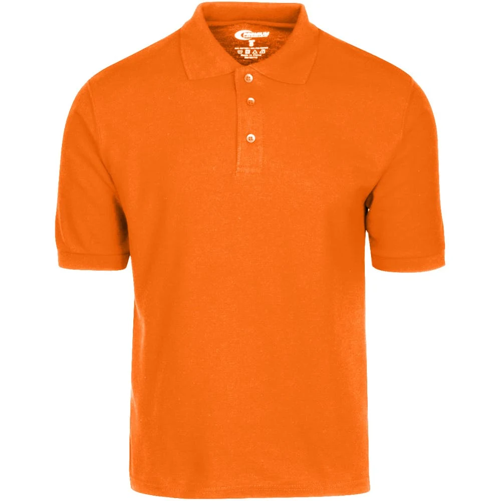 Men's Polo Shirts - Orange Size XL 1