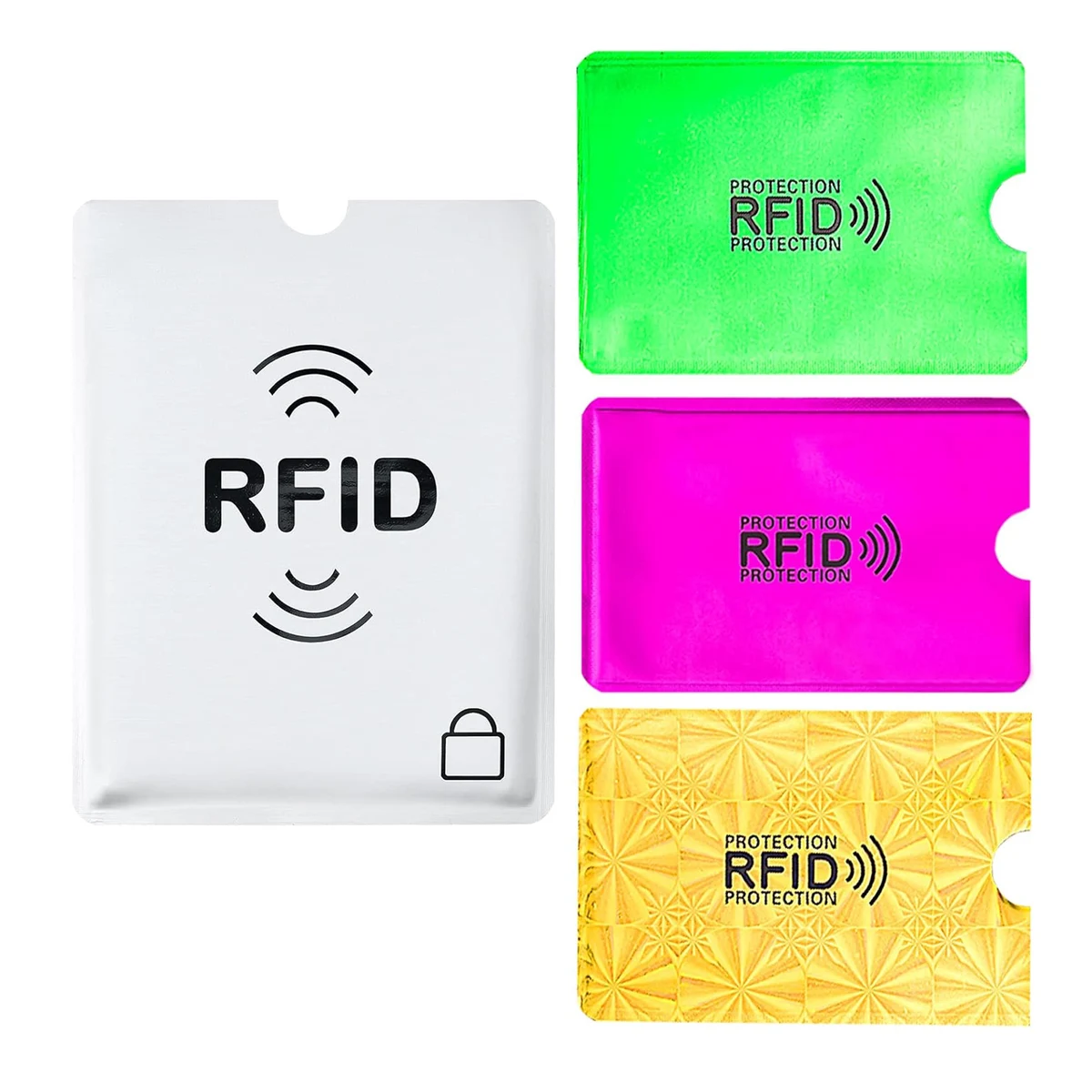 Full Color RFID Blocking Sleeves 1