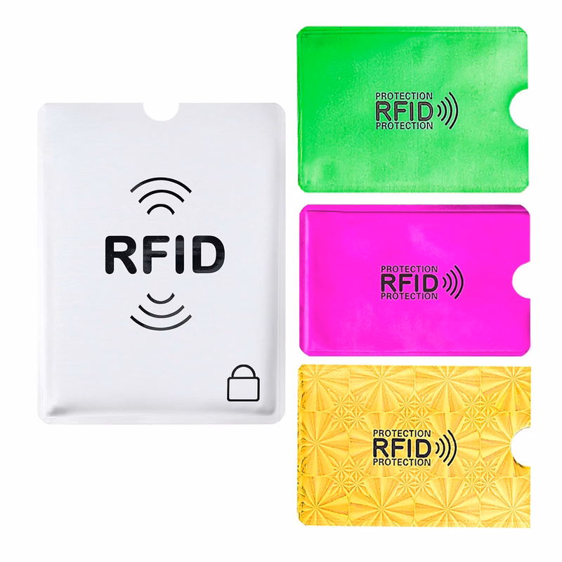 Full Color RFID Blocking Sleeves