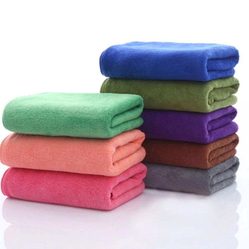 Micro Fiber Water Absorbent Hand Towels Hair Towels 1