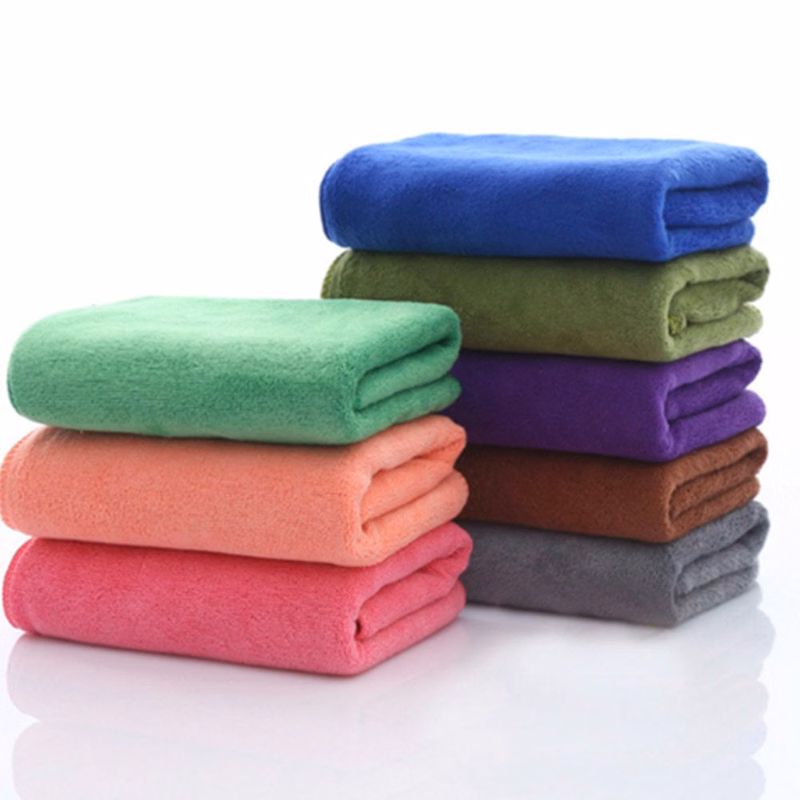 Micro Fiber Water Absorbent Hand Towels Hair Towels