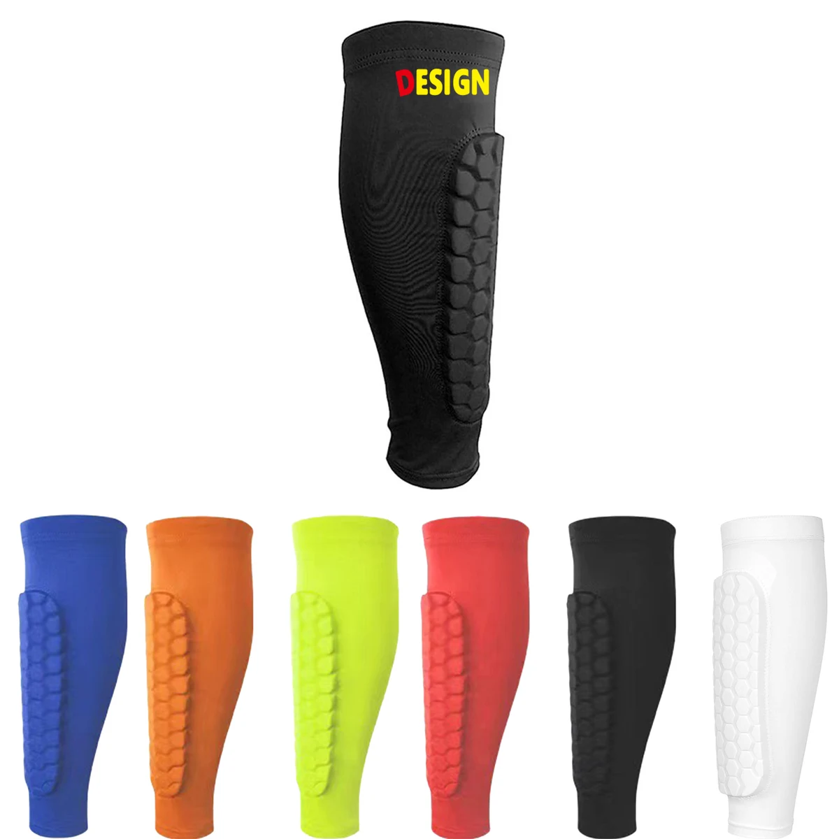 Honeycomb Anti-Slip Calf Guard 1