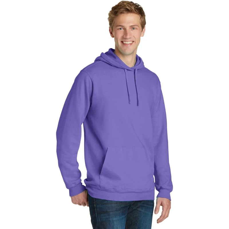 Port & Company Beach Wash Garment-Dyed Pullover Hooded Sweatshirt. 1