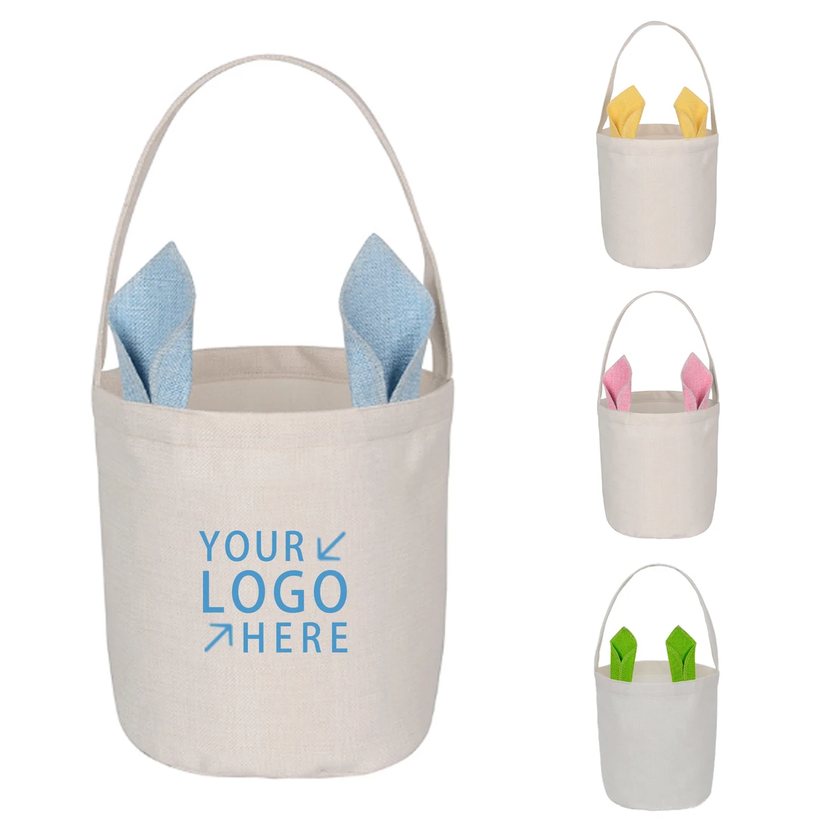 Easter Bunny Bag, custom tote bag with logo imprint 1