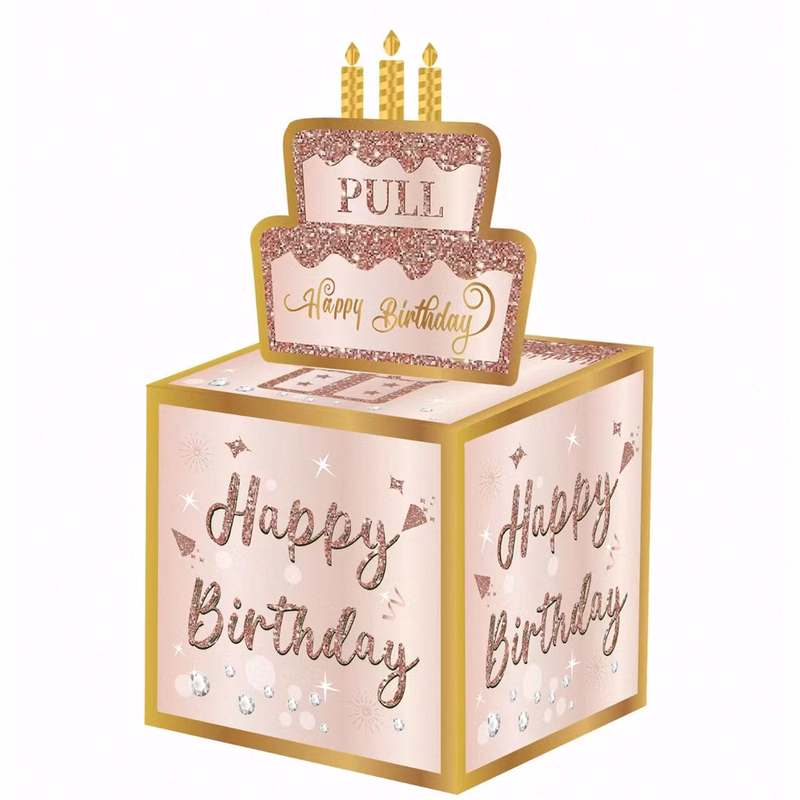 Surprise Cash Pull Gift Box