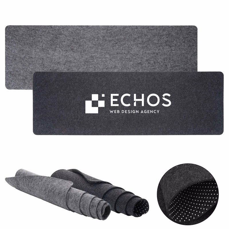 Large Felt Desk Mat For Mouse And Keyboard