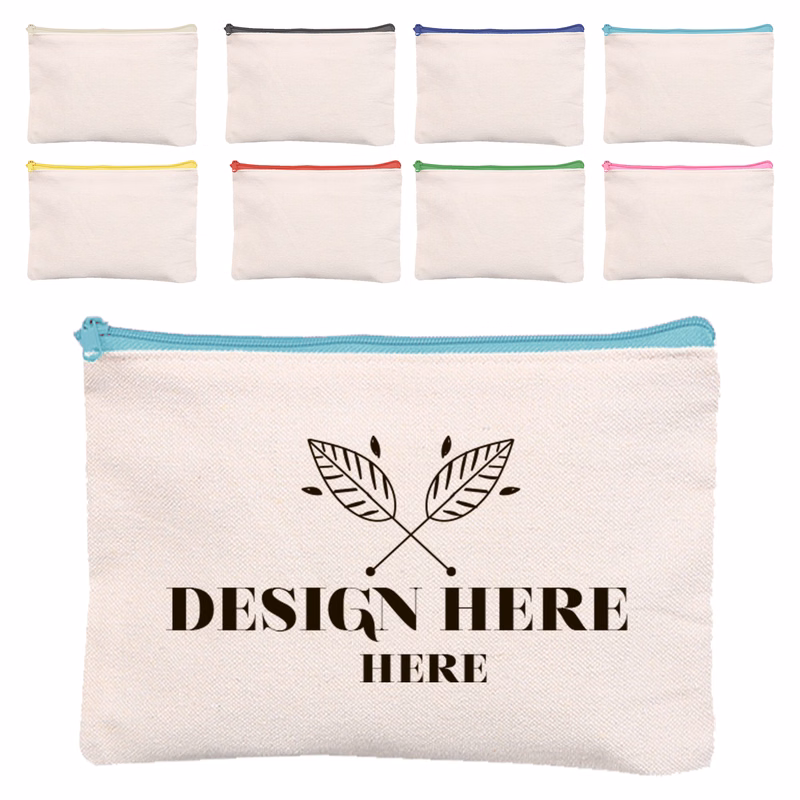 Custom Canvas Pencil Pouch Bulk Available