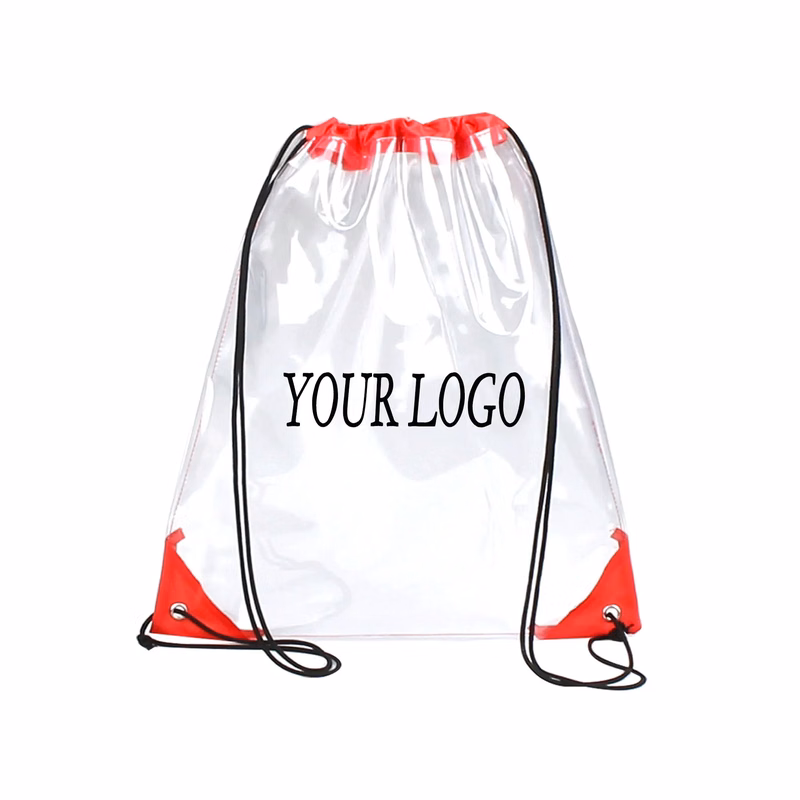 Clear Drawstring Backpack