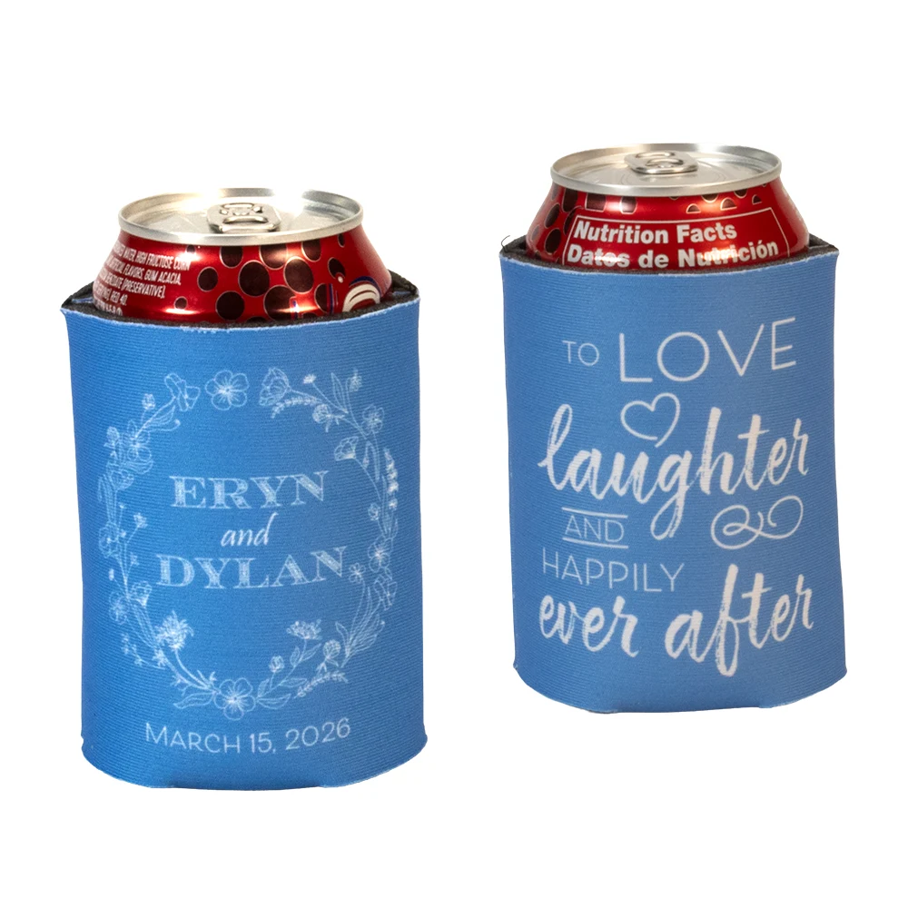 Full Color Wedding Can Cooler 1