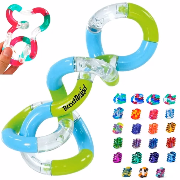 Custom Tangle Fidget Toy with Interlocking Segments — Endless Manipulation