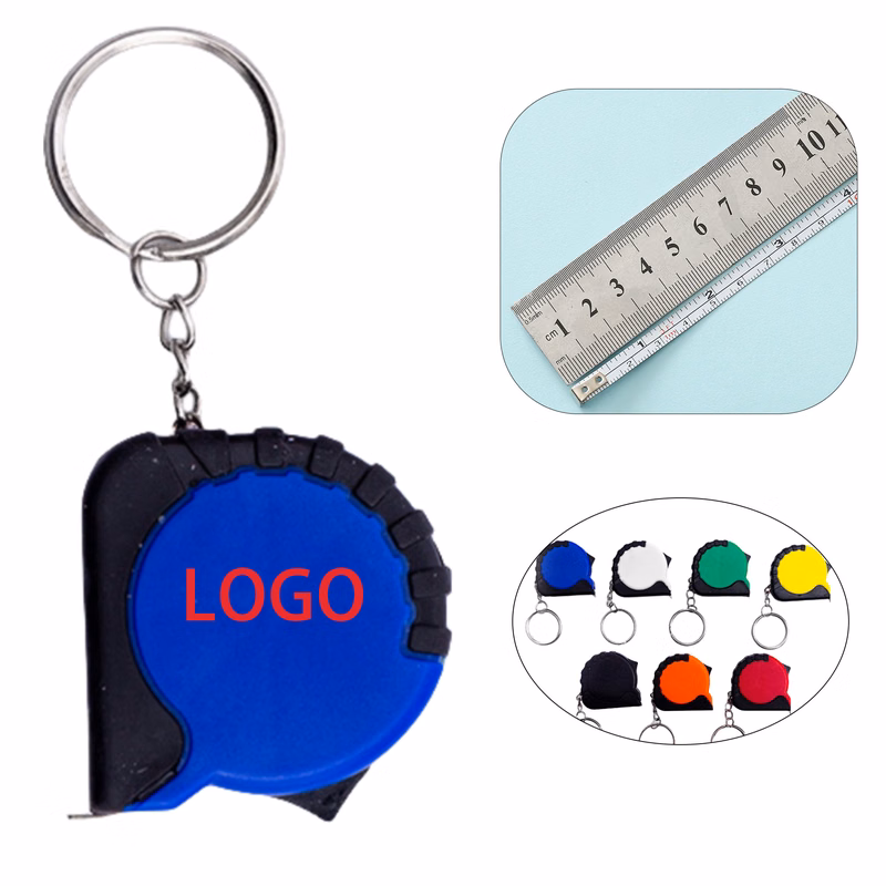 Key Chain With Tape Measure