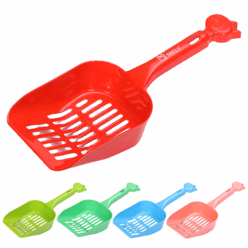 Plastic Long Handle Cat Litter Scoop