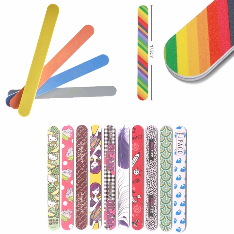 7'' Full Color Printed Foam Nail File