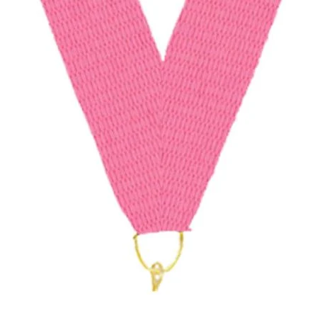 0.875" x 30" Pink Gold Snap Clip Stock 1