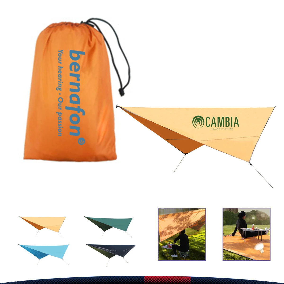 Diamond Waterproof Tent Tarp 1