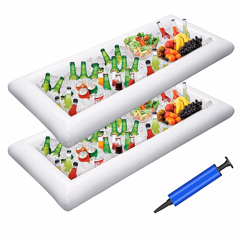 Inflatable Serving Bars Ice Buffet Salad Serving Trays