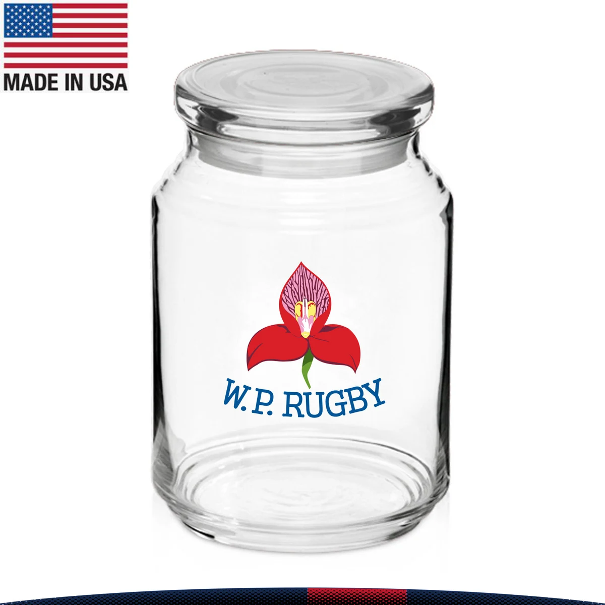 26 oz. ARC Flat Lid Elevation Candy Jar 1