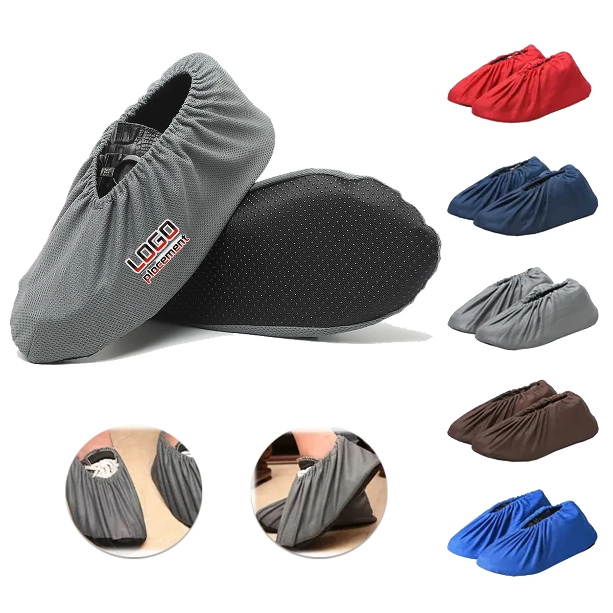 Cotton Canvas Breathable Shoes Cover 1