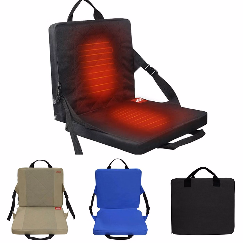 Foaldable Heated Stadium Seat Cushion