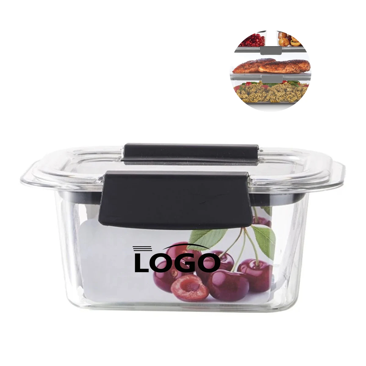 Plastic 1450ml Food Storage Container with Airtight Seal 1