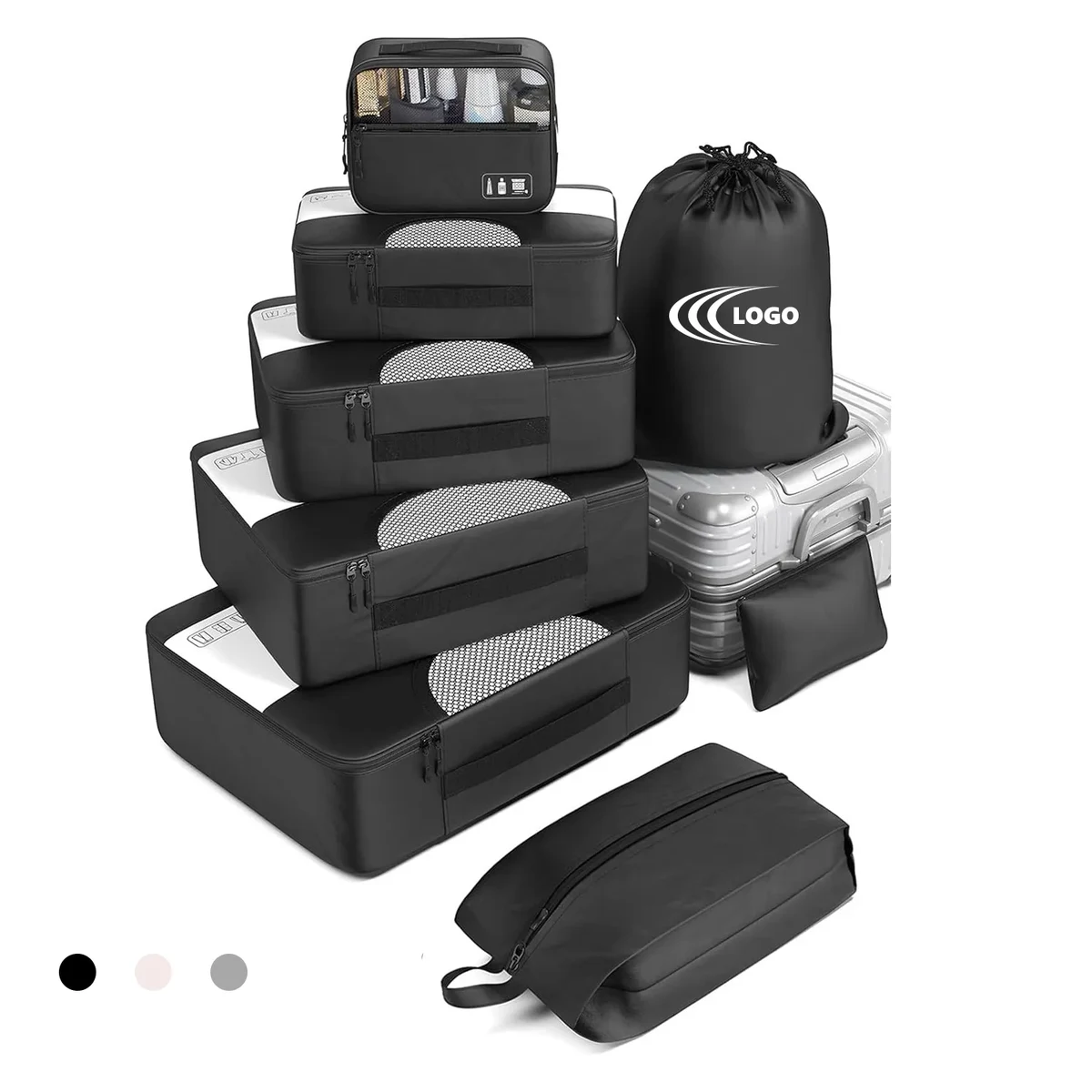 8-Piece Travel Organizer Set 1