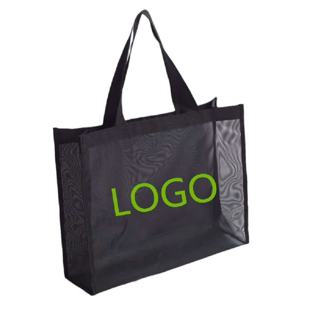 Nylon Mesh Beach Tote Bag 1