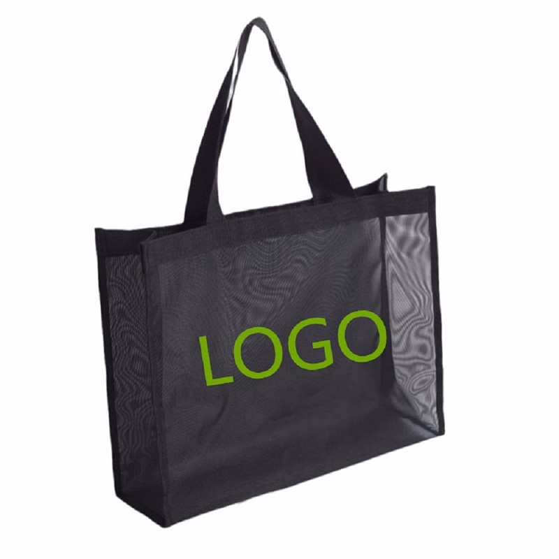 Nylon Mesh Beach Tote Bag