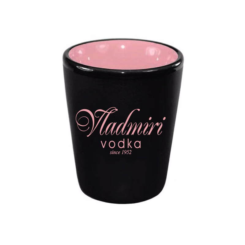 1.5 oz. Pink In / Matte Black Out Hilo Shot