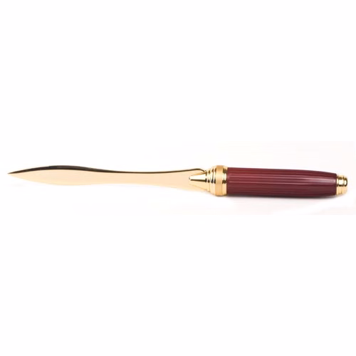 Inluxus Executive Letter Opener with Gold Appointments