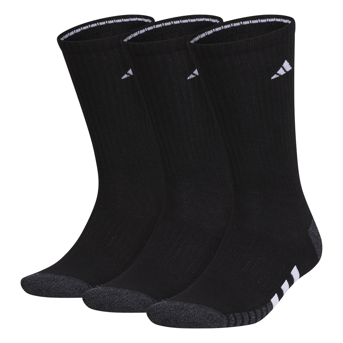Adidas Men's Cushioned 3.0 3-Pack Crew Sock 1
