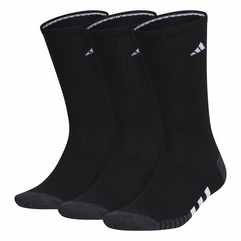 Adidas Men's Cushioned 3.0 3-Pack Crew Sock