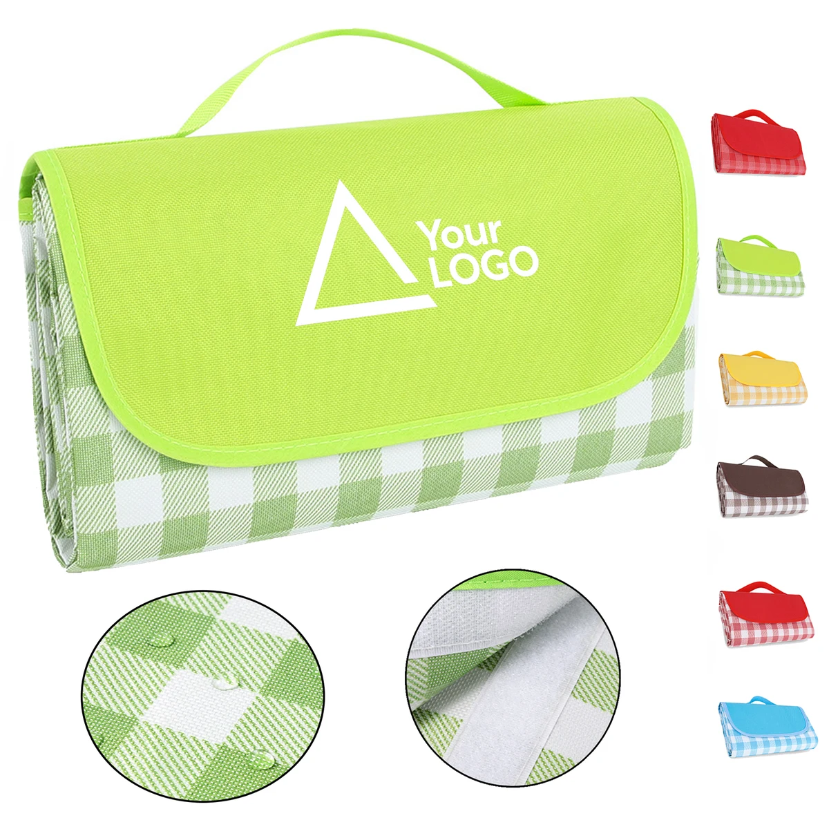 Custom Outdoor Waterproof Foldable Portable Picnic Blanket 1