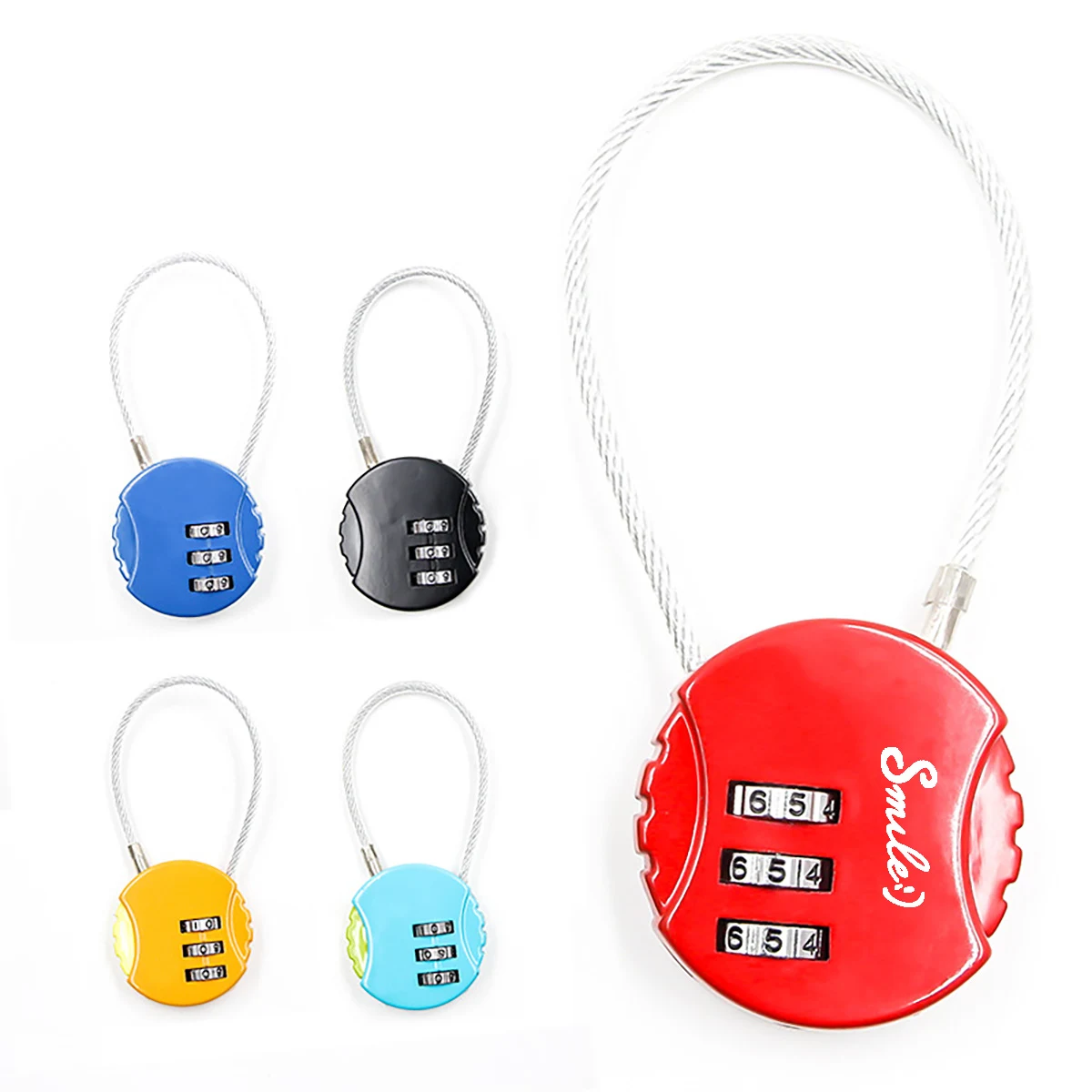 3-Digit Password Combination Padlock Code Lock 1
