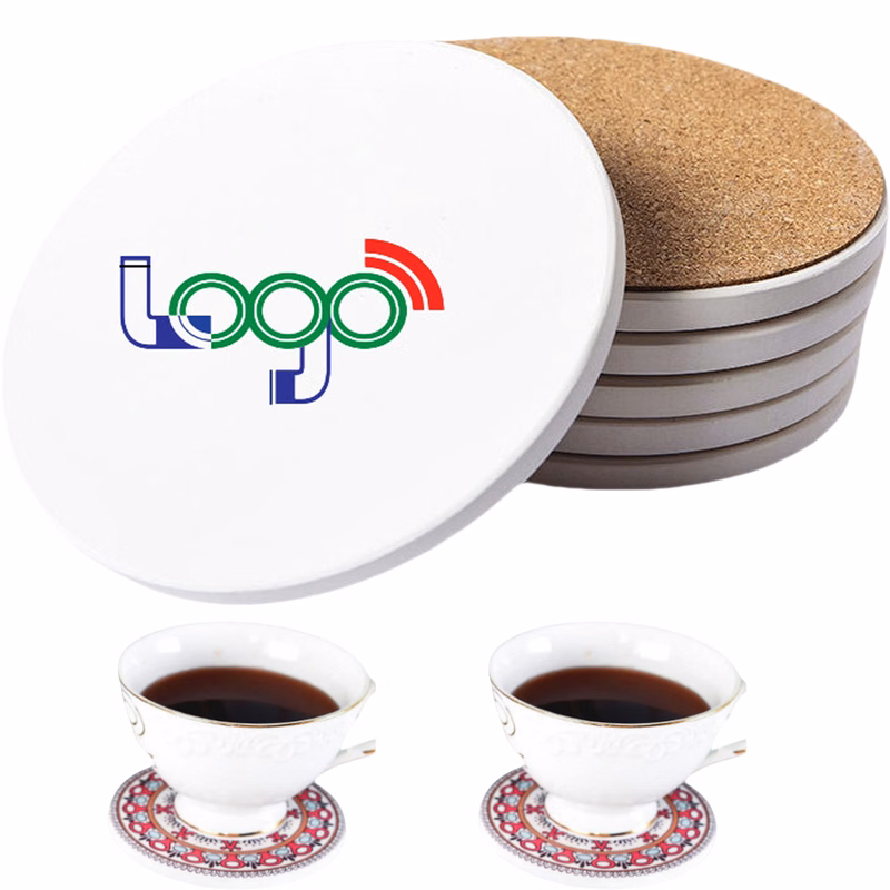 Round Ceramic Stone Coasters