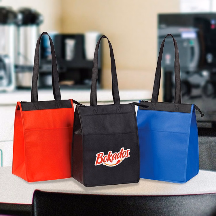 Hot & Cold Zip Top Lunch Tote