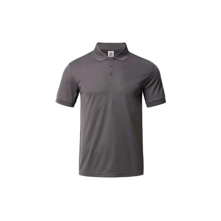 Men's Polo Shirt - Dark Gray Small 1