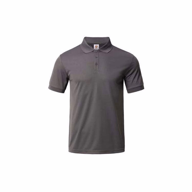 Men's Polo Shirt - Dark Gray Small