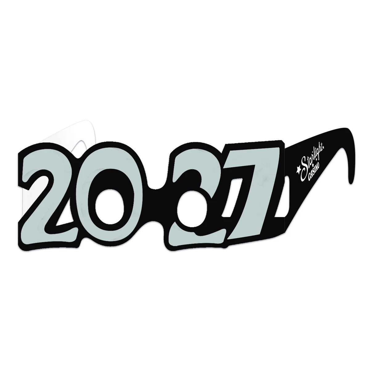 Custom Imprinted New Year Paper Eyeglasses 1