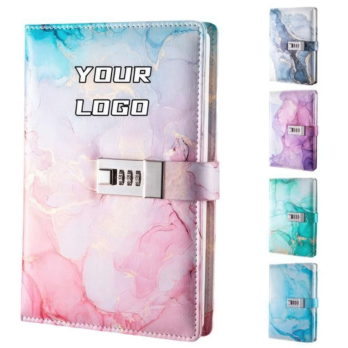 PU Leather A5 Diary with Lock for Girls 1